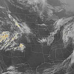 View HIGHEST REZ Version in new window. GOES East Colorized Infrared Imagery (May 6, 2018)