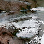 View HIGHEST REZ Version in new window. Wildfire Smoke Blows Across the Central Rockies