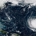 View HIGHEST REZ Version in new window. Florence Strengthens to a Category 4 Hurricane