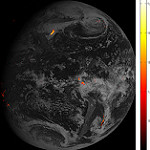 View HIGHEST REZ Version in new window. First Image from GOES-16 Lightning Mapper