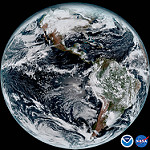 View HIGHEST REZ Version in new window. GOES-16 ABI Full Disk