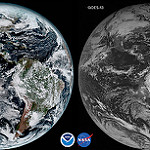 View HIGHEST REZ Version in new window. GOES-13 first day comparison