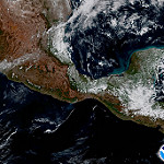 View HIGHEST REZ Version in new window. GOES-16 ABI Yucatan