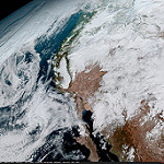 View HIGHEST REZ Version in new window. GOES-16 ABI California