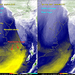 View HIGHEST REZ Version in new window. Water Vapor Imagery of Winter Storm