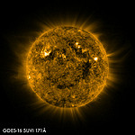View HIGHEST REZ Version in new window. SUVI Captures Large Coronal Hole