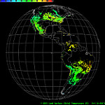 View HIGHEST REZ Version in new window. GOES-16 Land Surface Temperature