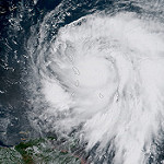 View HIGHEST REZ Version in new window. Hurricane Maria Approaches the Leeward Islands