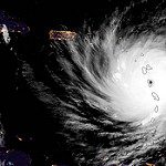 View HIGHEST REZ Version in new window. Maria Makes Landfall Over Dominica