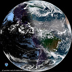 View HIGHEST REZ Version in new window. GOES East Captures Saharan Dust