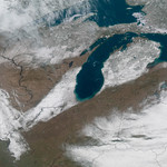 View HIGHEST REZ Version in new window. Swath of Mid-April Snow Stretches Across Great Lakes Region