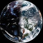 View HIGHEST REZ Version in new window. GOES East Captures View of Vernal Equinox