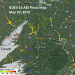 View HIGHEST REZ Version in new window. GOES-16 Monitors Historic Flooding in the Midwest