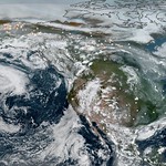 View HIGHEST REZ Version in new window. NOAA Satellites Monitor Arctic Wildfires