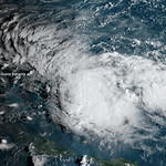 View HIGHEST REZ Version in new window. Potential Tropical Cyclone Nine Brings Rain and Wind to the Bahamas