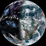 View HIGHEST REZ Version in new window. GOES East Celebrates the Autumnal Equinox