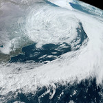 View HIGHEST REZ Version in new window. Von Kármán Vortices Make Swirling Cloud Patterns off Canary Islands