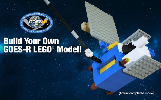 image:  GOES-R LEGO Model