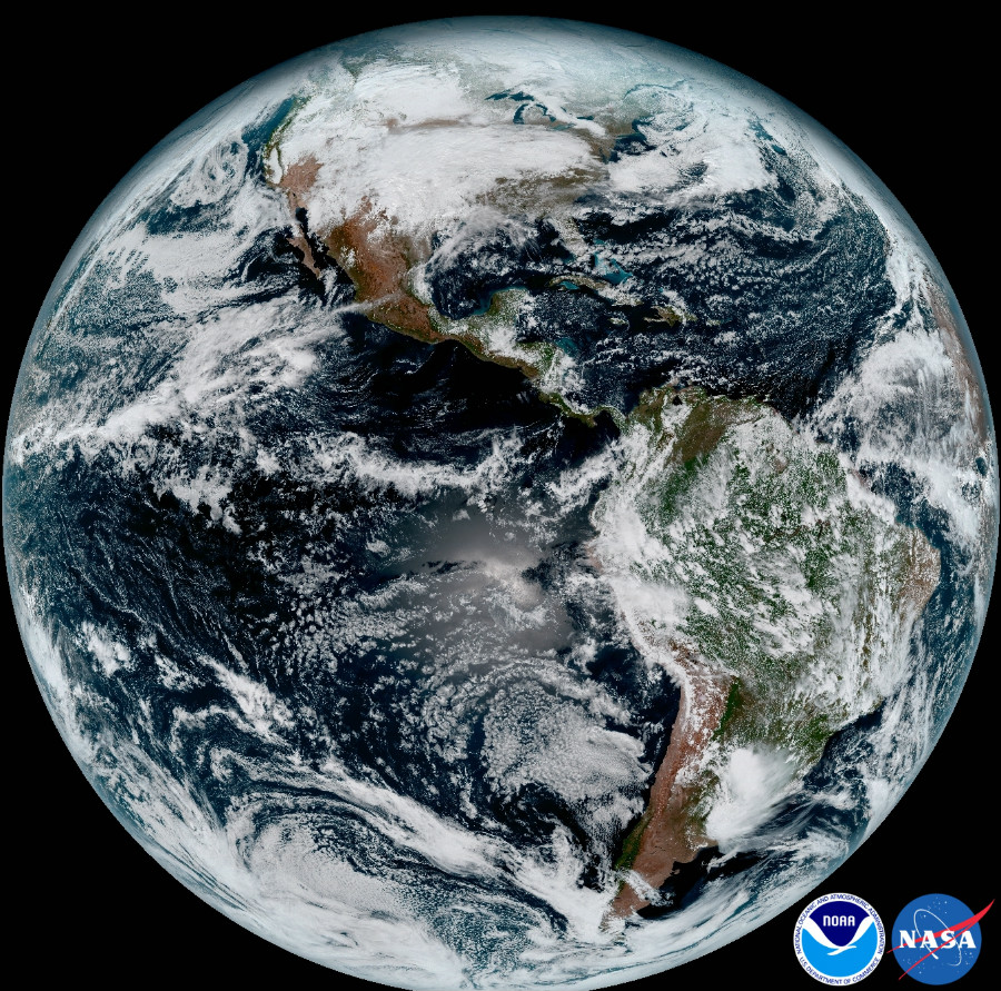 GOES-R, has sent its first, high-resolution images