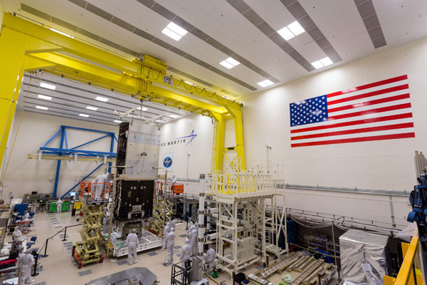 The GOES-T system module and core propulsion module