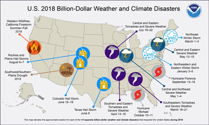 Assessing the Global Climate in 2018
