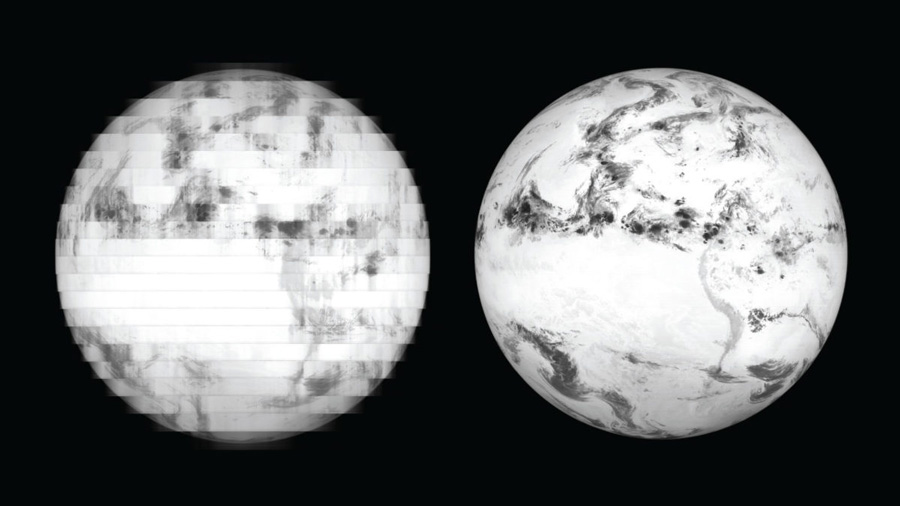 GOES 17 animiation of Atmospheric river event