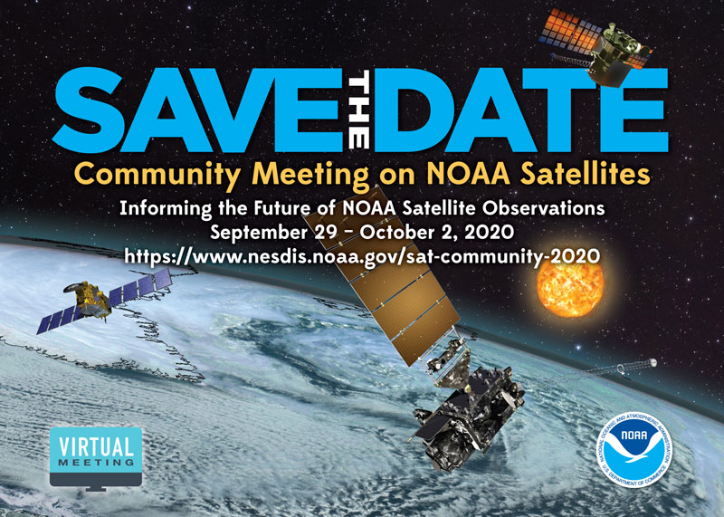 Save the Date! Community Meeting on NOAA Satellites