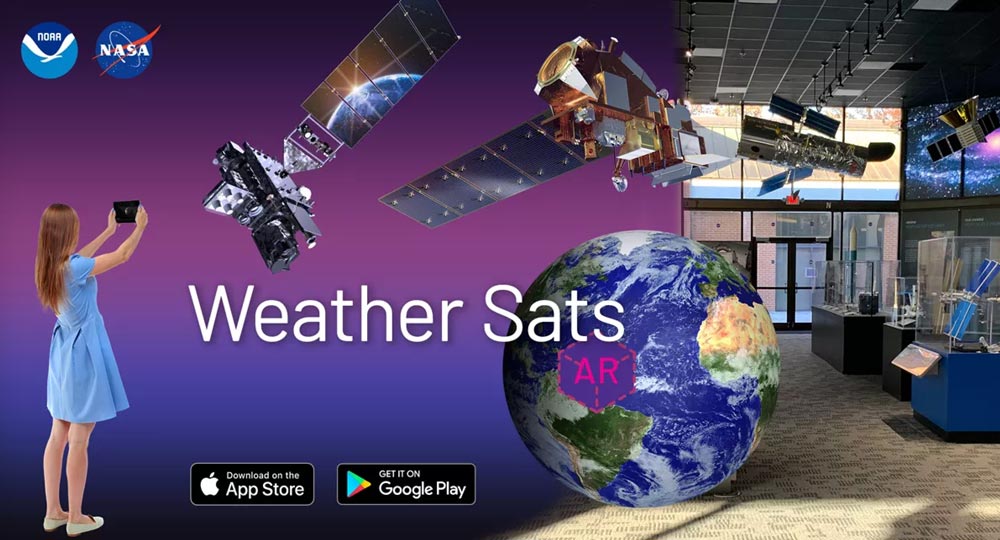 WeatherSats AR App image