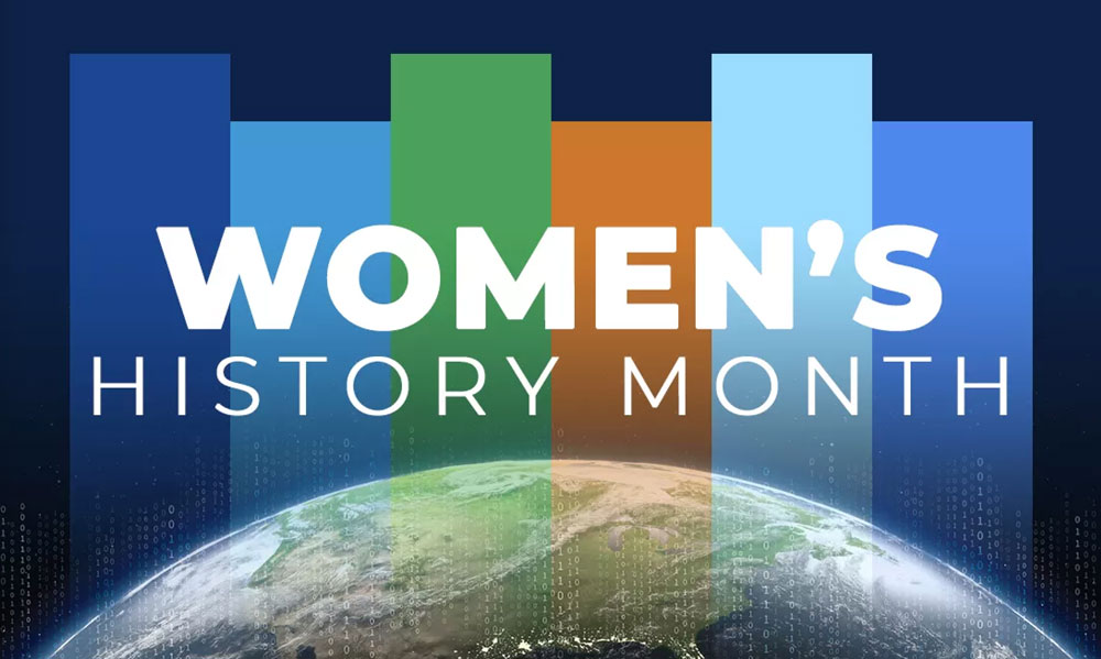 Women's history month banner image