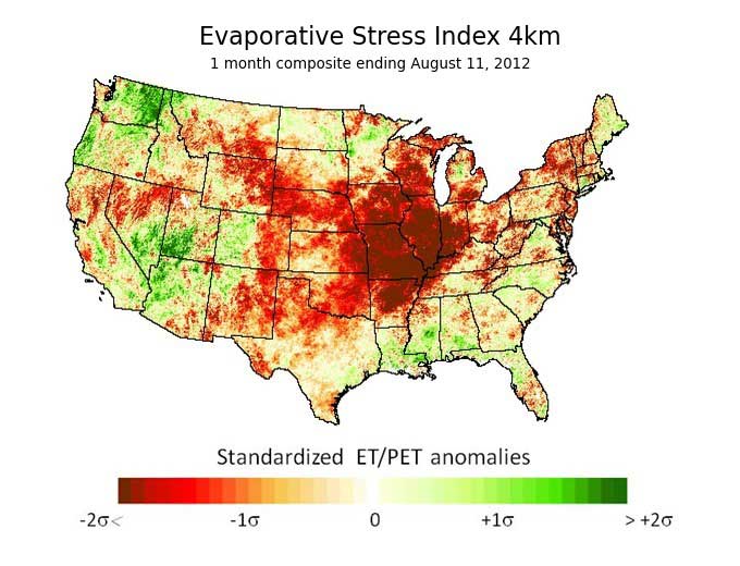 GOES-16 and GOES-17 Used in Drought Monitoring and Prediction
