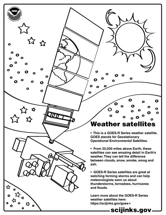 Weather Coloring Pages