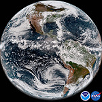 View HIGHEST REZ Version in new window. First Full Disk ABI Image from GOES-17