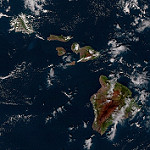 View HIGHEST REZ Version in new window. GOES-17 Shares First Images of Hawaii
