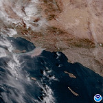 View HIGHEST REZ Version in new window. GOES-17 Captures Woolsey Fire in Southern California