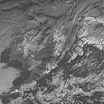 View HIGHEST REZ Version in new window. GOES-17 Sees Southern Alaska
