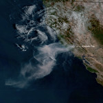 View HIGHEST REZ Version in new window. Neighborhoods Evacuated as Kincade Fire Spreads