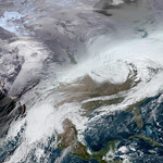 View HIGHEST REZ Version in new window. Two Large Winter Storms to Wallop Parts of the U.S.