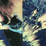 View HIGHEST REZ Version in new window. Derecho Outflow Interacts with Sierra Madre Cloud Formation
