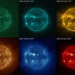 View HIGHEST REZ Version in new window. NOAA Shares First Imagery from GOES-18 SUVI Instrument