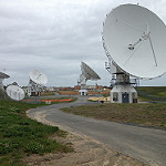 View HIGHEST REZ Version in new window. GOES-West Antenna at WCDAS