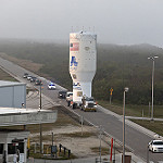 GOES-S Atlas V Centaur Stage Transported to VIF 