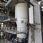 GOES-S Atlas V Centaur Stage Mated to Atlas V Rocket 