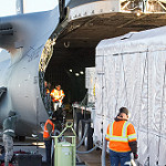 Loading GOES-S onto the C-5