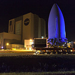 GOES-S Spacecraft is Moved for Mate to Launch Vehicle 