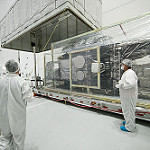 GOES-S Uncrating 