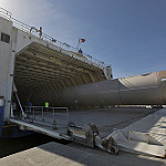 GOES-S Atlas V Booster Offload  