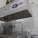 GOES-T's Shipping Container is Opened 