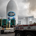 View HIGHEST REZ Version in new window. GOES-U Transported to Launch Complex 39A