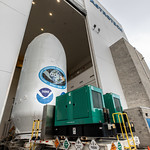View HIGHEST REZ Version in new window. GOES-U Departs Astrotech for Launch Complex 39A