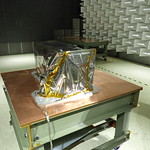 CCOR-1 Arrives at Large Radio Frequency Chamber